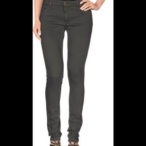 SUPERFINE dark wash grey jeans